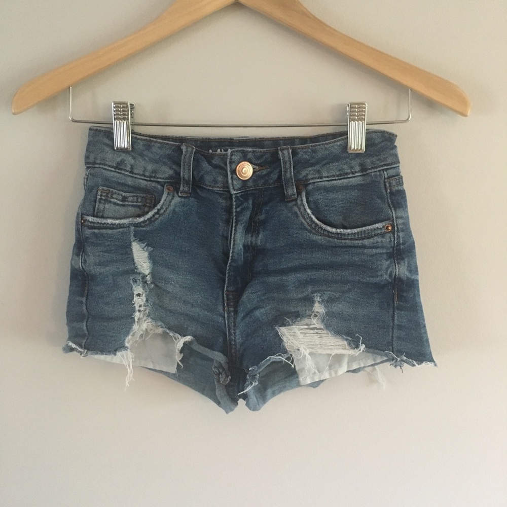 High Rise Denim Distressed Urban Planet